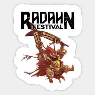 Festival Radahn a Festival Radahn a Festival Radahn41 Sticker